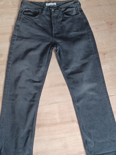 Topshop buttonfly black new