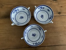 Spode Soup Bowls And Saucers