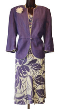 Jacques Vert purple ivory