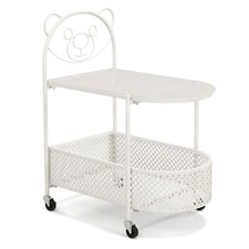 Mobile Cocktail Table  2-Tier