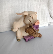 Piggin' Bossy Boots by David Corbridge collectible world studios 1994