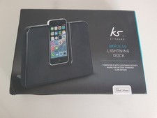 Kitsound Impulse Dock Audio Output Speakers iPhone 5 or iPod 5th Gen Iightning