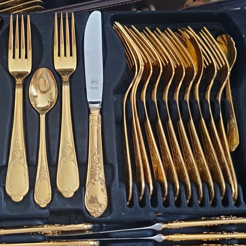 Complete piece vintage 24k - complete, 70-piece