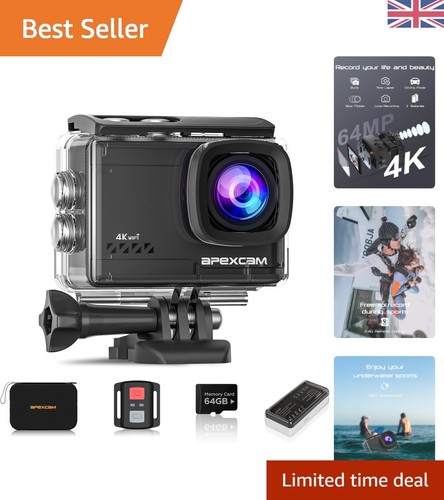 Sports action camera - 4k,
