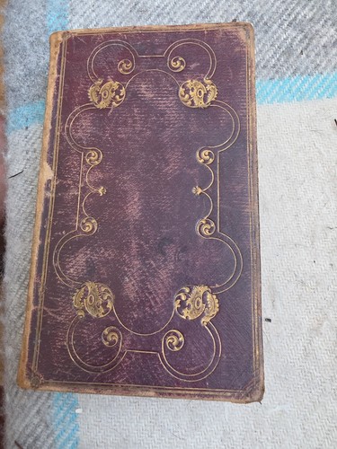 Very old leather - old, bible