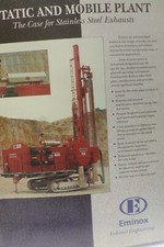 Eminox Exhaust engineering systems for cranes, plant, equipment product brochure
