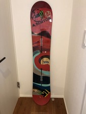 BURTON snowboard CUSTOM 162cm WIDE 15-16 model Camber Red freestyle Rare