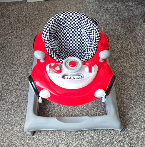 Red kite baby walker - red,