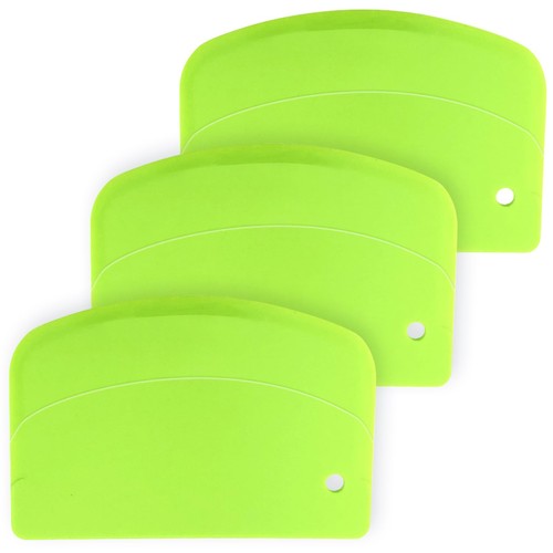 3pcs dough scraper set bench - 3pcs,