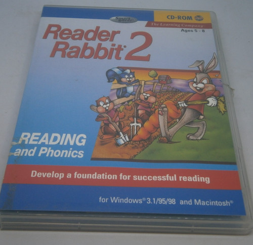 Reader rabbit rom - reader, cd-rom,