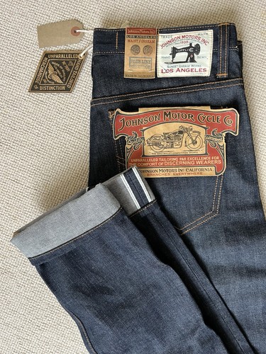 Johnson motors raw - motors, denim