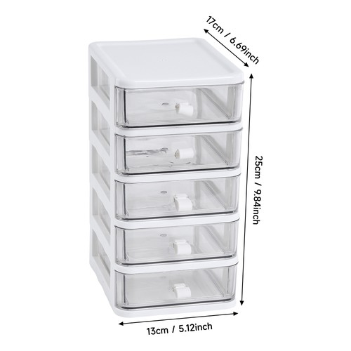 Plastic small drawer box - 3-5,