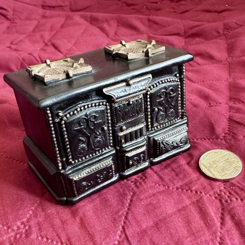 Dollhouse black range - black,