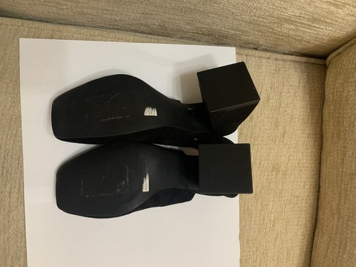 Black wide fit size 6 - fit,