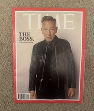 Time Magazine 13th October 2025 13/10/25 Bruce Springsteen The Boss