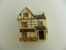Vintage Philip Laureston pottery miniature ornament of  Antique house
