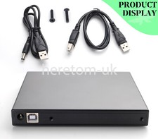 12.7mm USB 2.0 DVD/CD-ROM Drive External Enclosure IDE/PATA TO SATA Optical Case
