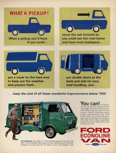 What pickup ford - ford, econoline