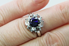Silver Ring Sapphire