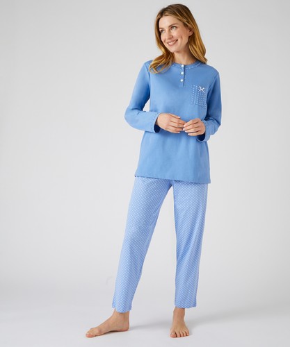 Pull cotton pyjamas damart - cotton,