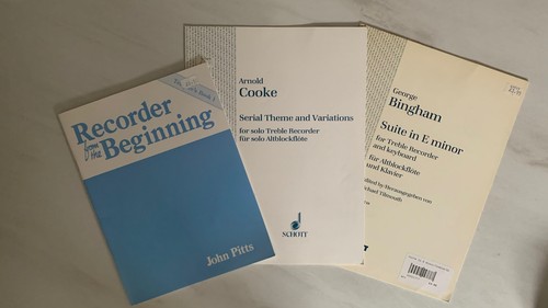 Treble recorder teachers - treble,