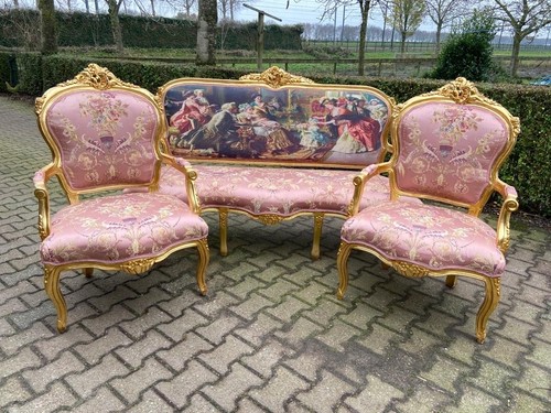Sofa set 1960s french - 1960s, louis