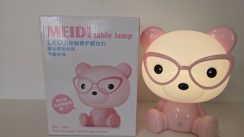 Night light kids bear table - night,