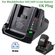 NEW For Black&Decker 36V/40V Li-ion Battery Charger LBXR36 LBXR2036 LBX2040 UK🔥