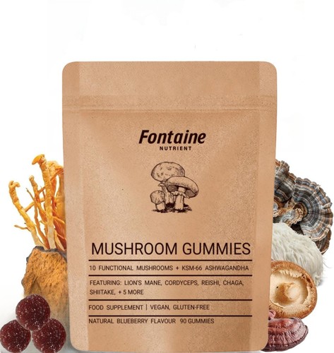 Powerful mushroom gummies - mushroom,