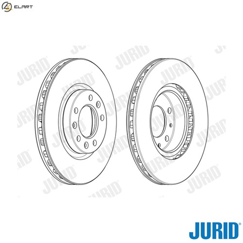 Brake disc 562991jc for - brake, 562991jc-1