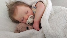 Realborn Bountiful Baby James  18" 4 1b 9oz  Reborn Doll By Perrywinkles Newborn