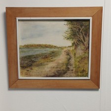 Fine vintage oil board - oil,