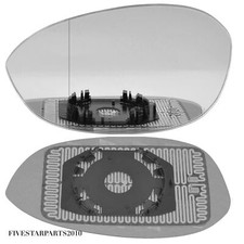 Left side wing mirror glass