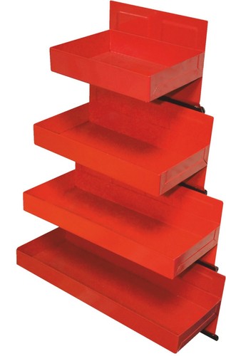 4pc magnetic parts tray - tray,