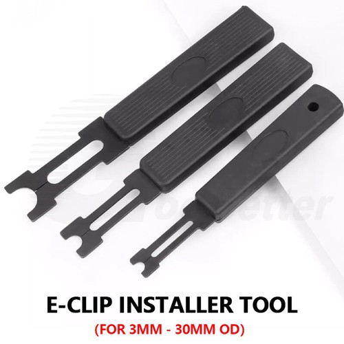Clip retaining washer - e-clip,