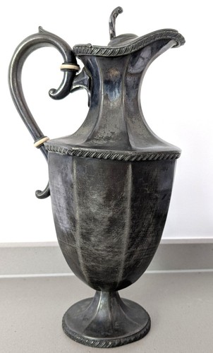 Pewter britannia metal claret - pewter,