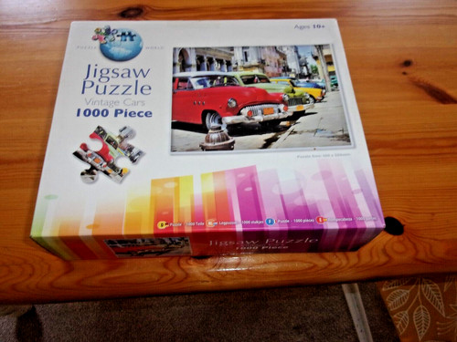 Vintage cars 1000 pieces - cars,