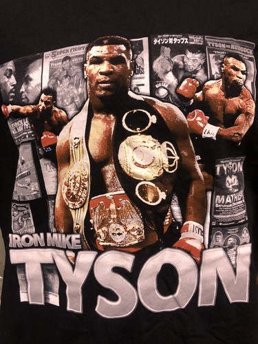 Mike tyson rare tour t - tyson,