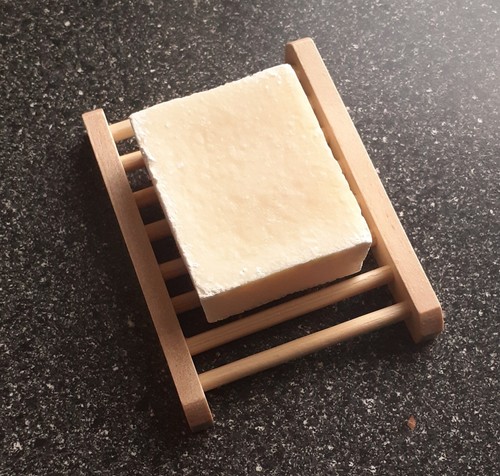 Bamboo soap rack - , for