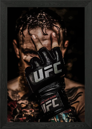 Ufc fighter glove framed - ufc,