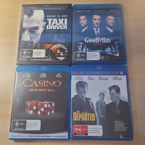 Martin scorsese blu rays - 4x, blu-rays