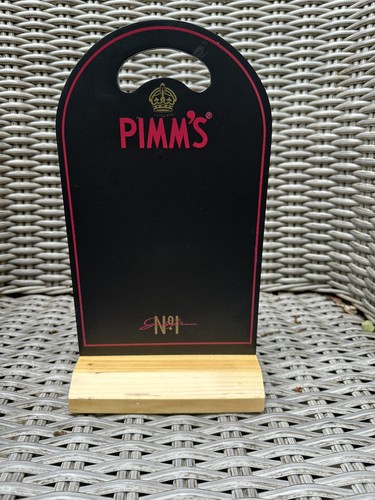 Pimms counter top chalk board - pimms,