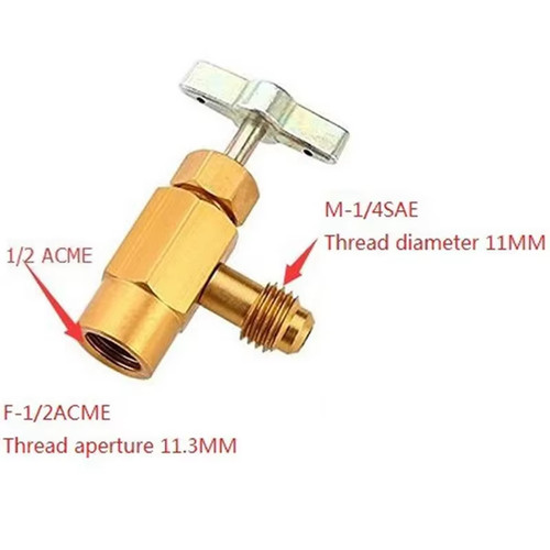 R134a bottle opener - 1/4",