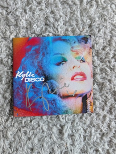 Kylie minogue disco signed - kylie,