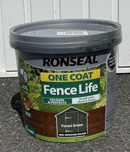 Ronseal one coat - ronseal, life