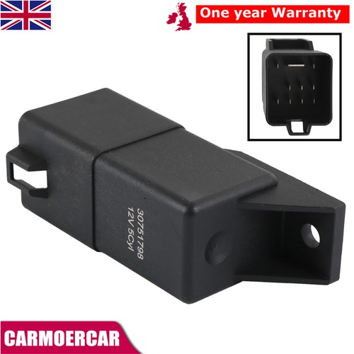 Relay glow plug system for