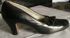 Vintage 1940’s Black Leather