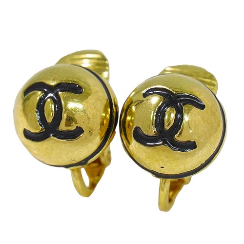 Chanel gold plated - cc,