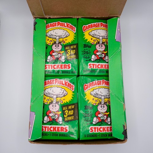 1986 topps garbage - garbage, pail