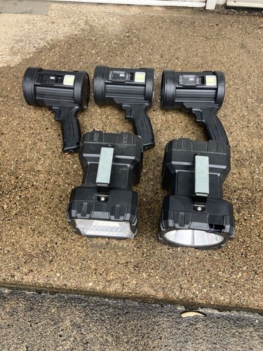 Torches lamps job lot - 5,